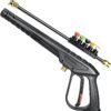 Pressure Washer Gun 3600 PSI with Extension Wand, Nozzle Holder & 5 Spray Tips, M22-14mm Fitting, Replacement for Ryobi, Karcher, Honda, Greenworks, Briggs & Stratton, Gas Power Washer