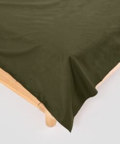 Crisp Olive Flat Sheet