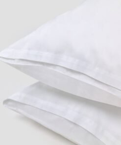 Classic White Pillow Case Pair