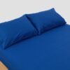 Crisp Cobalt Fitted Sheet